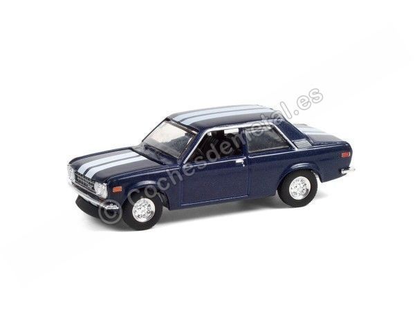 Cochesdemetal.es 1971 Datsun 510 Custom "Tokyo Torque Series 9" 1:64 Greenlight 47070C