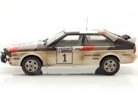 Cochesdemetal.es 1982 Audi quattro A1 Nº1 Mikkola/Hertz Ganador Lombard RAC Rallye "Sucio" 1:24 IXO Models 24RAL010A