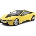 Cochesdemetal.es 2014 BMW i8 Edrive Speed ​​Yellow 1:18 Paragon Modèles 97087