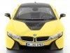 Cochesdemetal.es 2014 BMW i8 Edrive Speed ​​Yellow 1:18 Paragon Modèles 97087