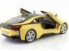 Cochesdemetal.es 2014 BMW i8 Edrive Speed ​​Yellow 1:18 Paragon Modèles 97087