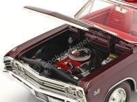 Cochesdemetal.es 1967 Chevrolet Chevelle SS Convertible Granate 1:18 Auto World AMM1244