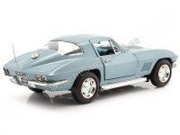 Cochesdemetal.es 1967 Chevrolet Corvette 427 Azul 1:18 Auto World AMM1241