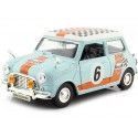 Cochesdemetal.es 1961 Morris Mini Cooper Nº6 Gulf Rally 1:18 Motor Max 79743