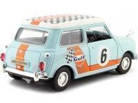 Cochesdemetal.es 1961 Morris Mini Cooper Nº6 Gulf Rally 1:18 Motor Max 79743