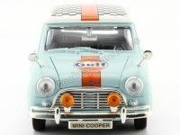 Cochesdemetal.es 1961 Morris Mini Cooper Nº6 Gulf Rally 1:18 Motor Max 79743