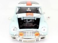 Cochesdemetal.es 1961 Morris Mini Cooper Nº6 Gulf Rally 1:18 Motor Max 79743