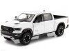 Cochesdemetal.es 2019 Dodge Ram 1500 Crew Cab Rebel Blanco 1:24 Motor Max 79358