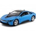 Cochesdemetal.es 2019 BMW i8 Coupe Azul 1:24 Motor Max 79359