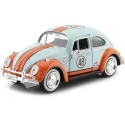 Cochesdemetal.es 1966 Volkswagen Beetle Nº48 Gulf 1:24 Motor Max 79655