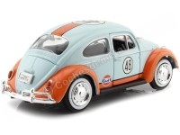 Cochesdemetal.es 1966 Volkswagen Beetle Nº48 Gulf 1:24 Motor Max 79655