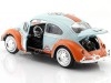 Cochesdemetal.es 1966 Volkswagen Beetle Nº48 Gulf 1:24 Motor Max 79655