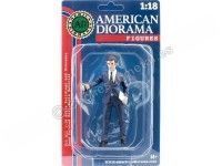 Cochesdemetal.es Figura de Resina "En el Concesionario, Vendedor I" 1:18 American Diorama 76307