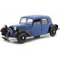 Cochesdemetal.es 1937 Citroen Traction 11CV Berlina Azul/Negro 1:18 Solido S1800906