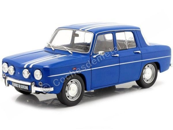 Cochesdemetal.es 1967 Renault 8 R8 Gordini 1300 Azul 1:18 Solido S1803604