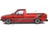 Cochesdemetal.es 1982 Volkswagen VW Caddy MK1 Custom PickUp Rojo Caramelo 1:18 Solido S1803508