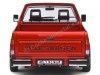 Cochesdemetal.es 1982 Volkswagen VW Caddy MK1 Custom PickUp Rojo Caramelo 1:18 Solido S1803508