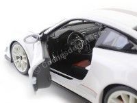 Cochesdemetal.es 2012 Porsche 911 GT3 RS 4.0 Blanco Metalizado 1:18 Bburago 11036