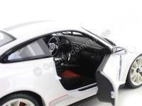 Cochesdemetal.es 2012 Porsche 911 GT3 RS 4.0 Blanco Metalizado 1:18 Bburago 11036