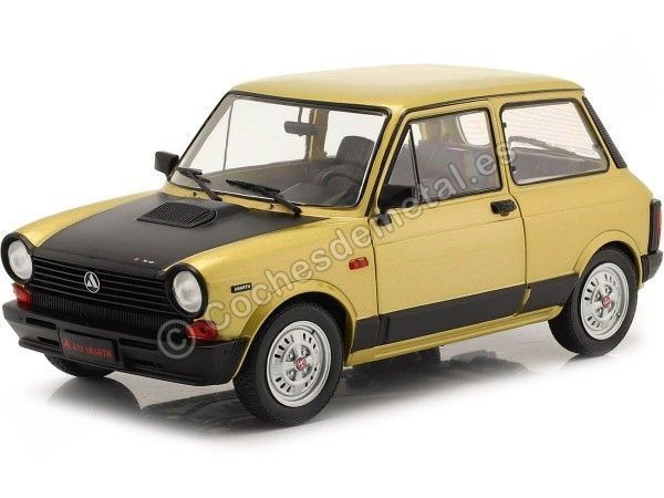 Cochesdemetal.es 1980 Autobianchi A112 MK.5 Abarth Bronce/Negro 1:18 Solido S1803804