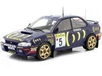 Cochesdemetal.es 1995 Subaru Impreza 555 Nº5 Sainz/Moya Ganador Rallye Monte Carlo 1:24 IXO Models 24RAL011A
