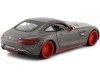 Cochesdemetal.es 2014 Mercedes-Benz GT AMG (C190) Gris Gunmetal 1:24 Maisto Design 32505