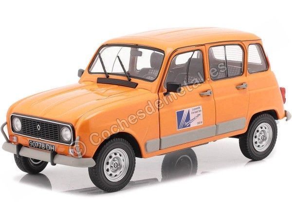 Cochesdemetal.es 1978 Renault 4L GTL DDE Naranja 1:18 Solido S1800110 Cochesdemetal.es 1978 Renault 4L GTL DDE Naranja 1:18 Solido S1800110
