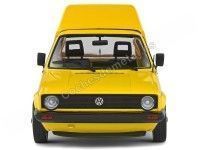 Cochesdemetal.es 1982 Volkswagen VW Caddy MK1 PickUp "Deutsche Post" Amarillo 1:18 Solido S1803505