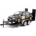 Cochesdemetal.es Lote Remolque + Subaru Impreza 555 Nº5 Sainz/Moya Ganador Rallye Monte Carlo 1:24 IXO Models RAL011A 76001