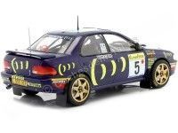 Cochesdemetal.es Lote Remolque + Subaru Impreza 555 Nº5 Sainz/Moya Ganador Rallye Monte Carlo 1:24 IXO Models RAL011A 76001