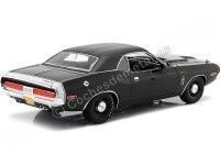 Cochesdemetal.es 1970 Dodge Challenger R-T 426 Hemi "The Black Ghost" Negro 1:18 Greenlight 13614