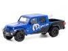 Cochesdemetal.es 2021 Jeep Gladiator con Cubierta Mopar "Blue Collar Collection Series 10" 1:64 Greenlight 35220F