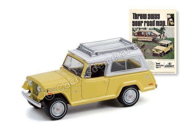Cochesdemetal.es 1970 Jeepster Commando "Vintage Ad Cars Series 6" 1:64 Greenlight 39090D
