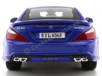 Cochesdemetal.es 2013 Mercedes-Benz SL 63 AMG Hard Top Azul Metalizado 1:18 Maisto Premiere 36199