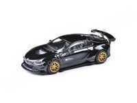 Cochesdemetal.es 2018 Liberty Walk BMW i8 Black/Gold 1:64 Paragon Models 55142