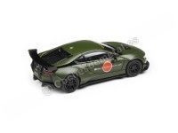 Cochesdemetal.es 2018 Liberty Walk BMW i8 Matt Green 1:64 Paragon Models 55145