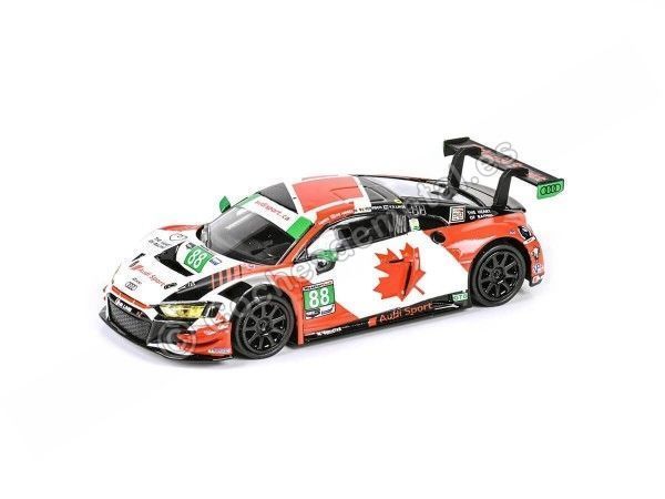 Cochesdemetal.es 2019 Audi R8 LMS EVO Nº88 Speedstar 24h. Daytona Black/Red/White 1:64 Paragon Models 55252