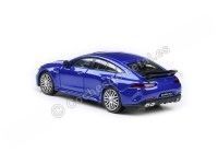 Cochesdemetal.es 2019 Mercedes-Benz AMG GT 63S Metallic Blue 1:64 Paragon Models 55281