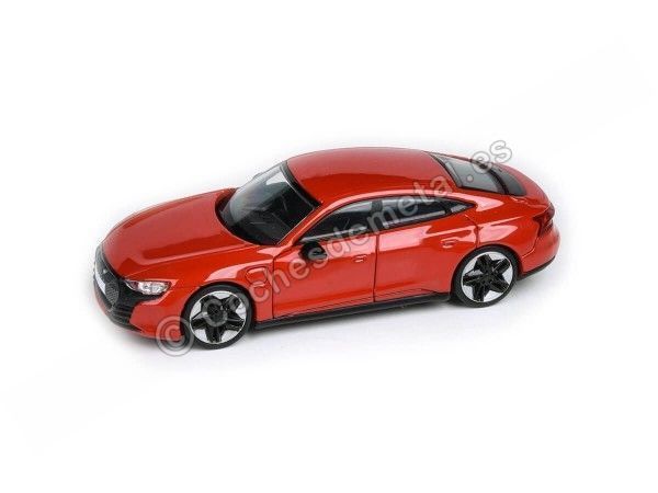 Cochesdemetal.es 2021 Audi E-Tron GT Tango Red 1:64 Paragon Models 55332