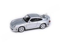Cochesdemetal.es 1995 Porsche RUF CTR2 Silver 1:64 Paragon Models 55371
