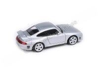 Cochesdemetal.es 1995 Porsche RUF CTR2 Silver 1:64 Paragon Models 55371