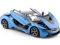 Cochesdemetal.es 2019 BMW i8 Coupe Azul/Negro 1:24 Rastar 56500