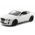 Cochesdemetal.es 2011 Bentley Continental Supersports Blanco 1:24 Welly 24018