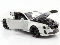 Cochesdemetal.es 2011 Bentley Continental Supersports Blanco 1:24 Welly 24018