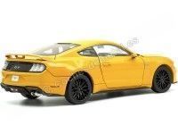 Cochesdemetal.es 2019 Ford Mustang GT 5.0 Coupe Naranja 1:18 Diecast Masters 61001