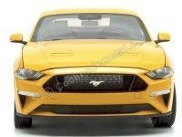 Cochesdemetal.es 2019 Ford Mustang GT 5.0 Coupe Naranja 1:18 Diecast Masters 61001