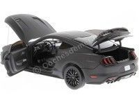 Cochesdemetal.es 2019 Ford Mustang GT 5.0 Coupe Negro Mate 1:18 Diecast Masters 61005