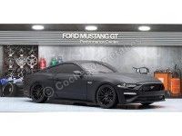 Cochesdemetal.es 2019 Ford Mustang GT 5.0 Coupe Negro Mate 1:18 Diecast Masters 61005