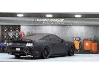 Cochesdemetal.es 2019 Ford Mustang GT 5.0 Coupe Negro Mate 1:18 Diecast Masters 61005