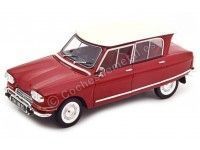 1968 Citroen Ami 6 Club Corsario Red 1:18 Norev 181602 Cochesdemetal.es